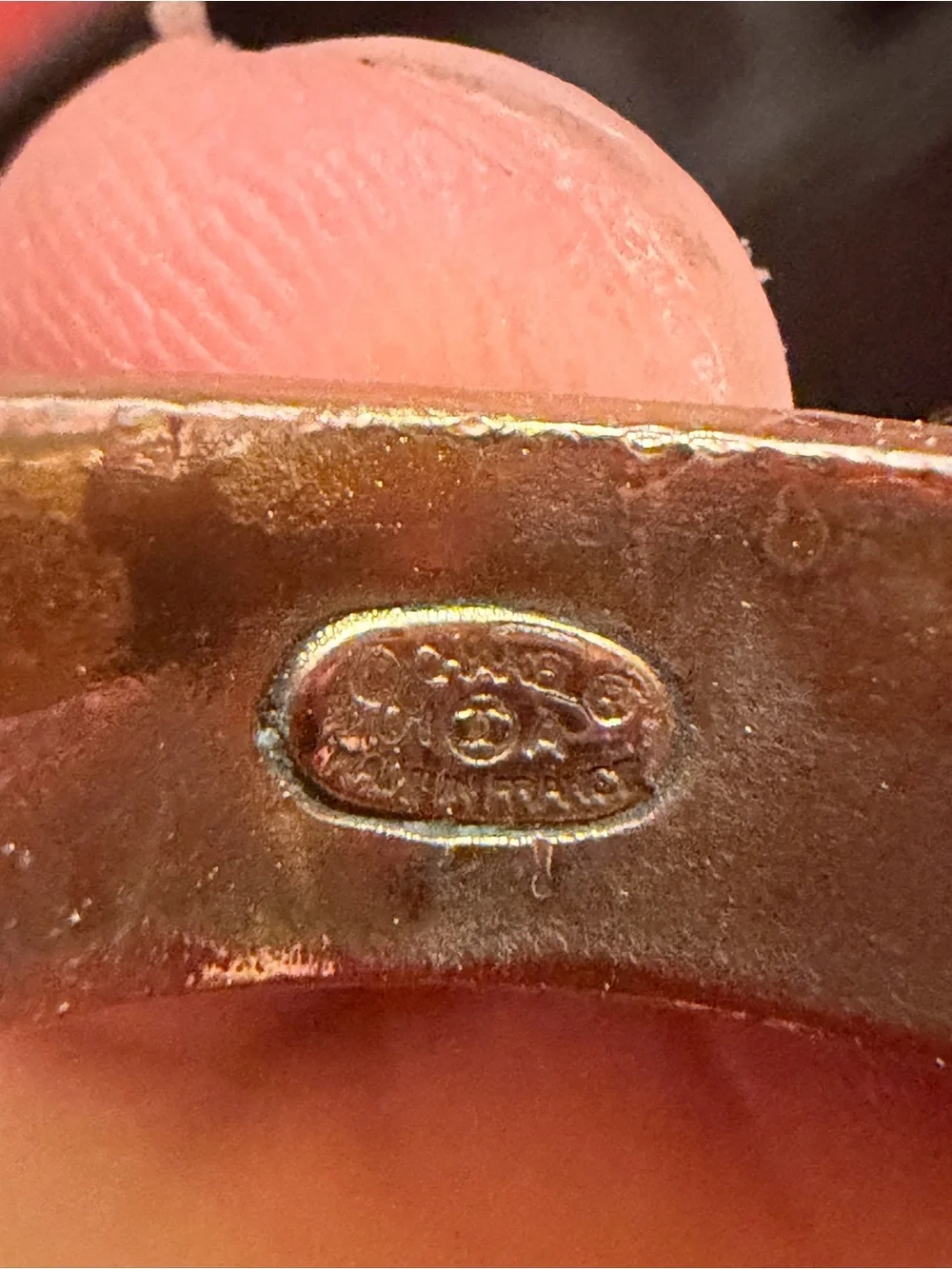 AUTHENTICATED CHANEL Vintage Coco Ring
